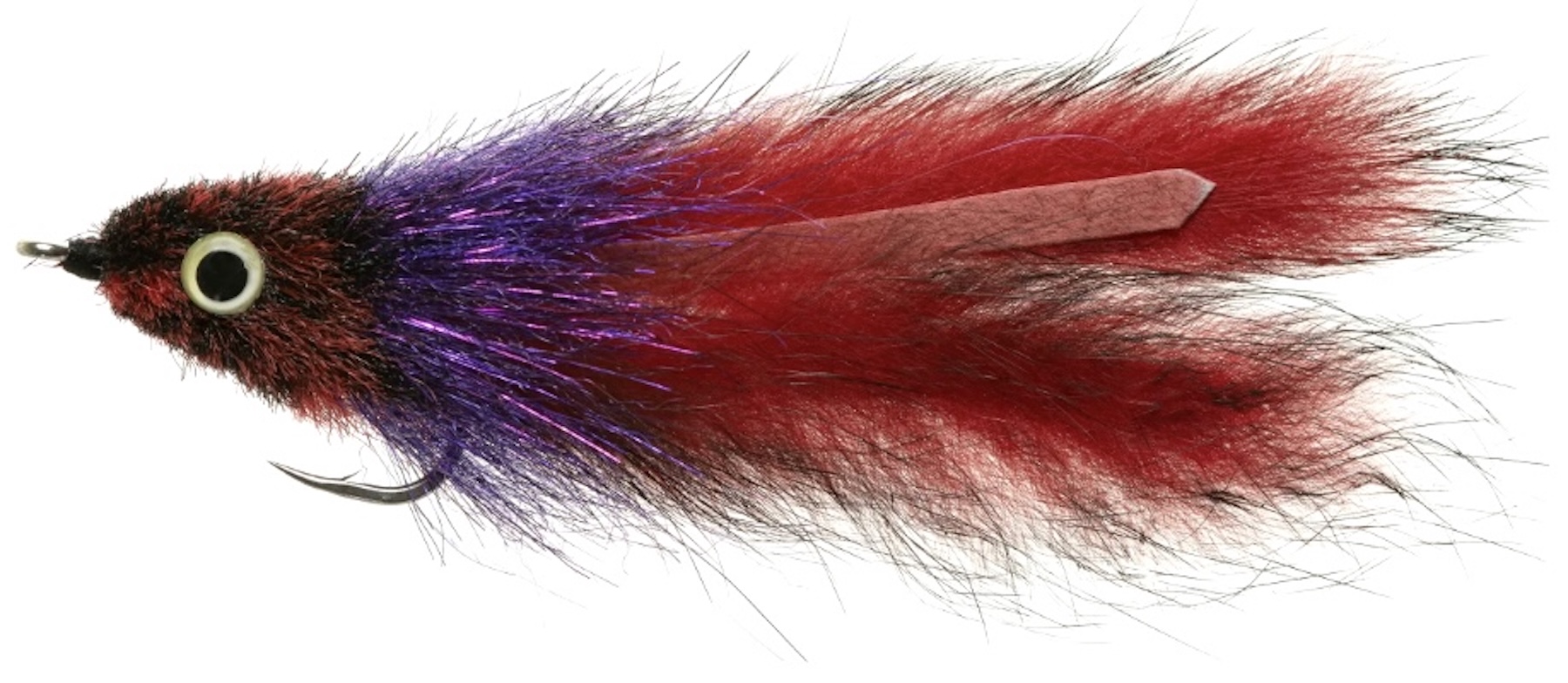 Enrico Puglisi EP® Tarpon Bunny #2/0 black red