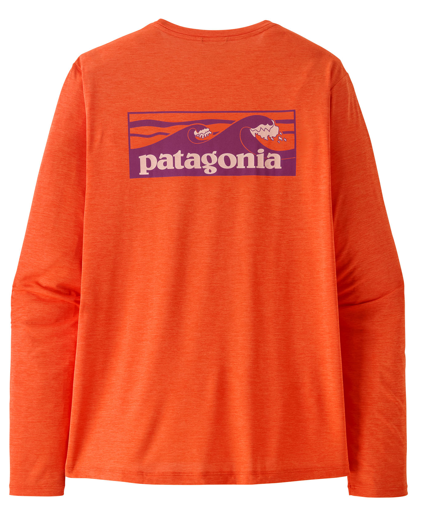 Patagonia T-shirt à manches longues Cap Cool Daily Shirt Boardshort Logo OPLX