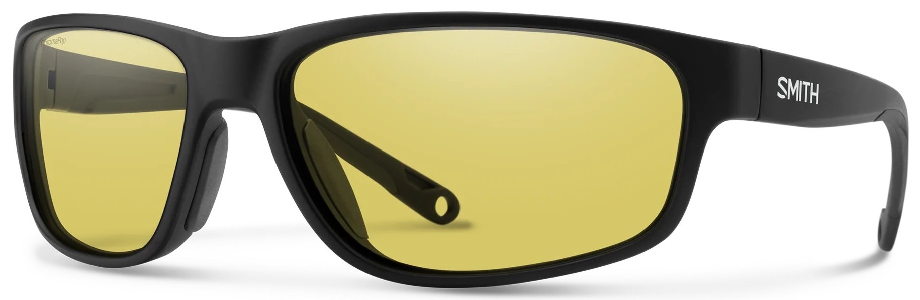 Smith Optics Lunettes polarisantes Redding 2 Matte Black ChromaPop Glass Polarized Low Light Yellow