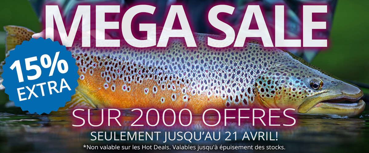 MEGA SALE: 15% de réduction extra sur 2000 offres jusqu'au 21/4
