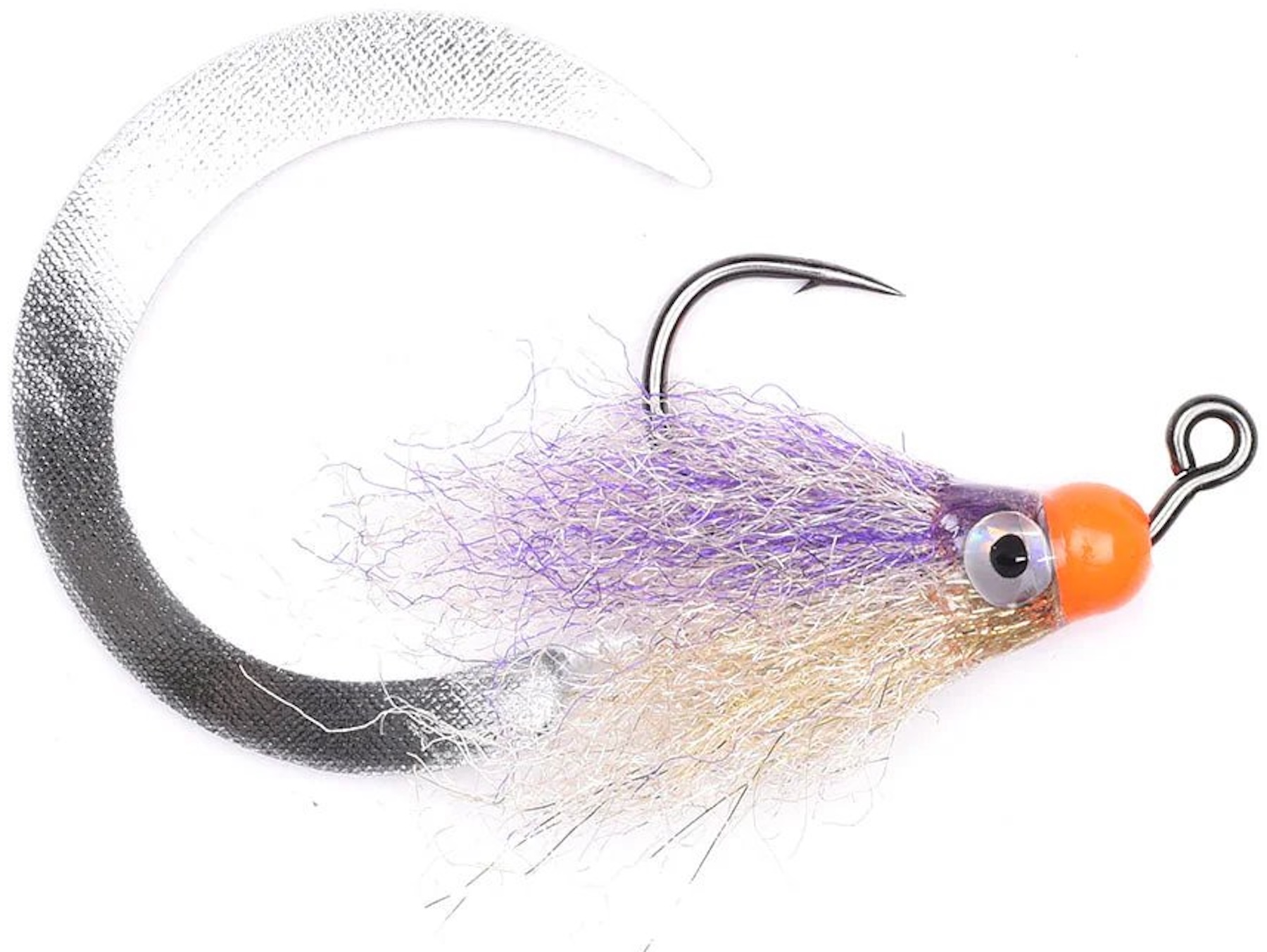 Vision Perch - The Baler Purple/Tan Tail #2 Streamer pour perche