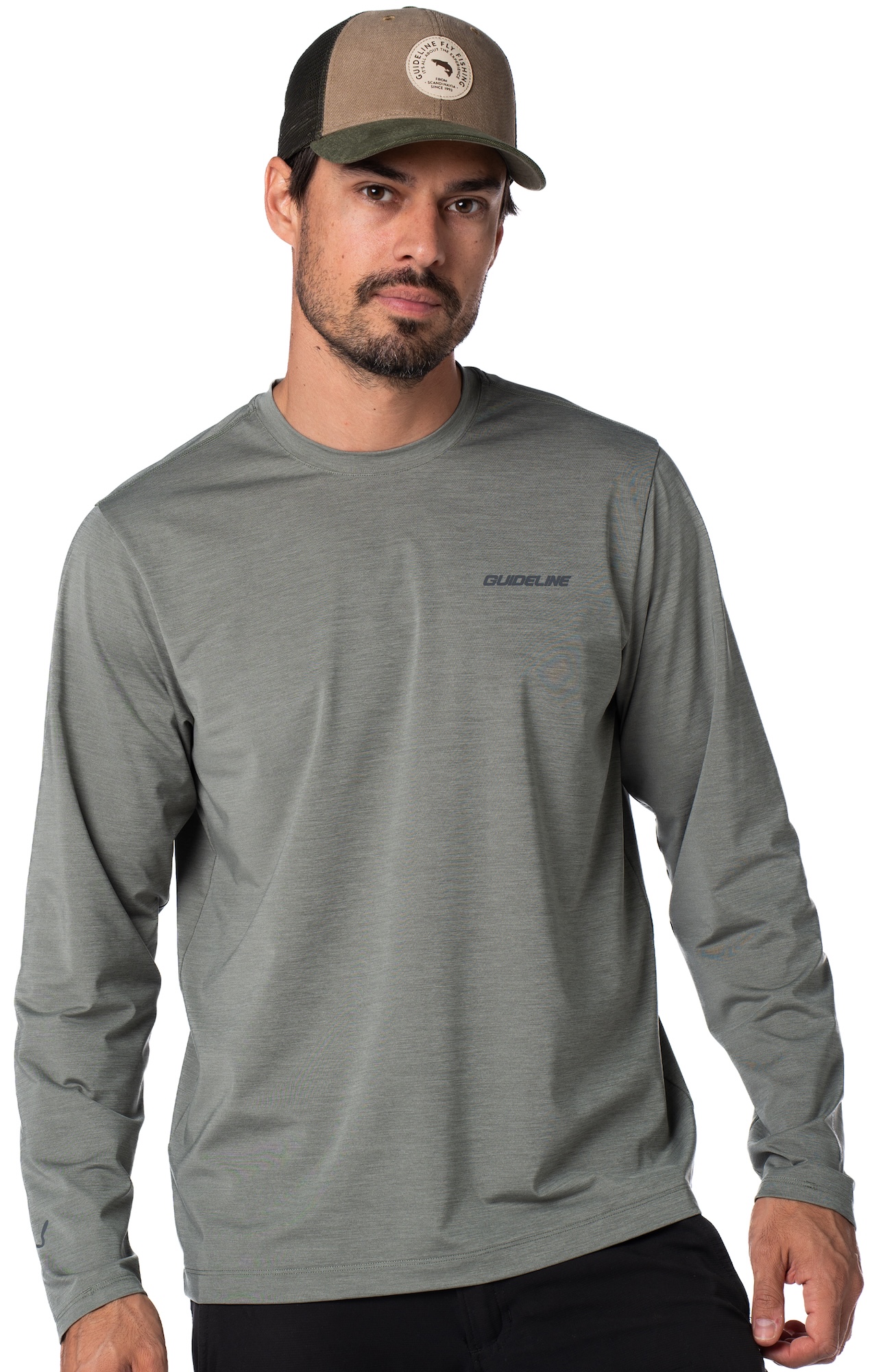 Guideline Sunwick Crewneck UPF 50+ Protection solaire Trundle Gray