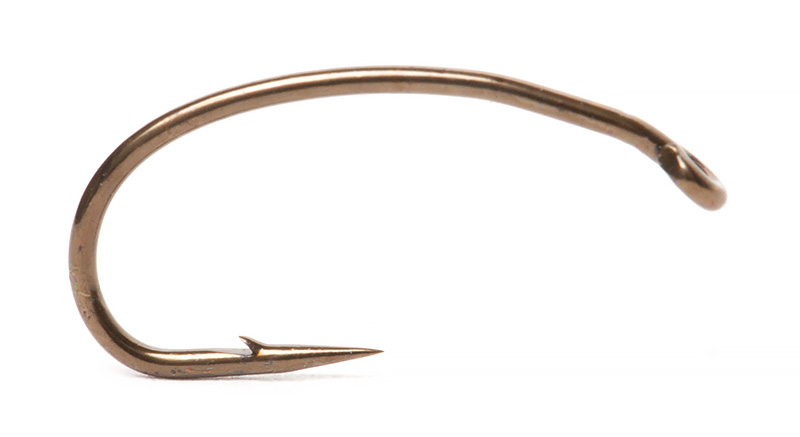 Partridge K4A-S Hameçon à œil droit pour grume et crevette