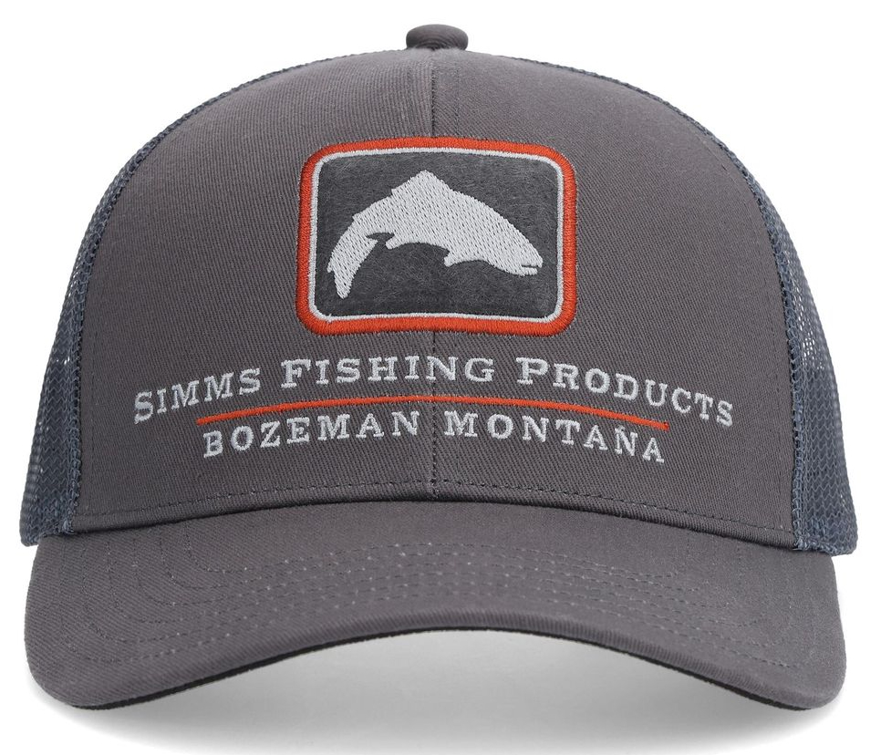 Simms Double Haul Icon Trucker Cap casquette slate