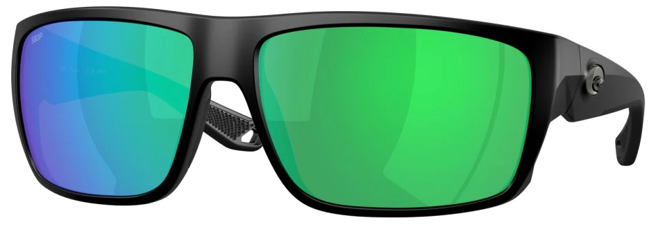 Costa lunettes polarisantes Fly Line Matte Black (Green Mirror 580G)