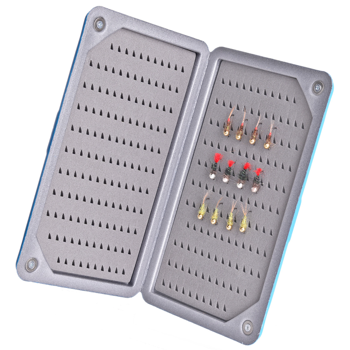 adh-fishing Tungsten Nymphes Set 12 pièces sur AHREX by Superflies Set de mouches