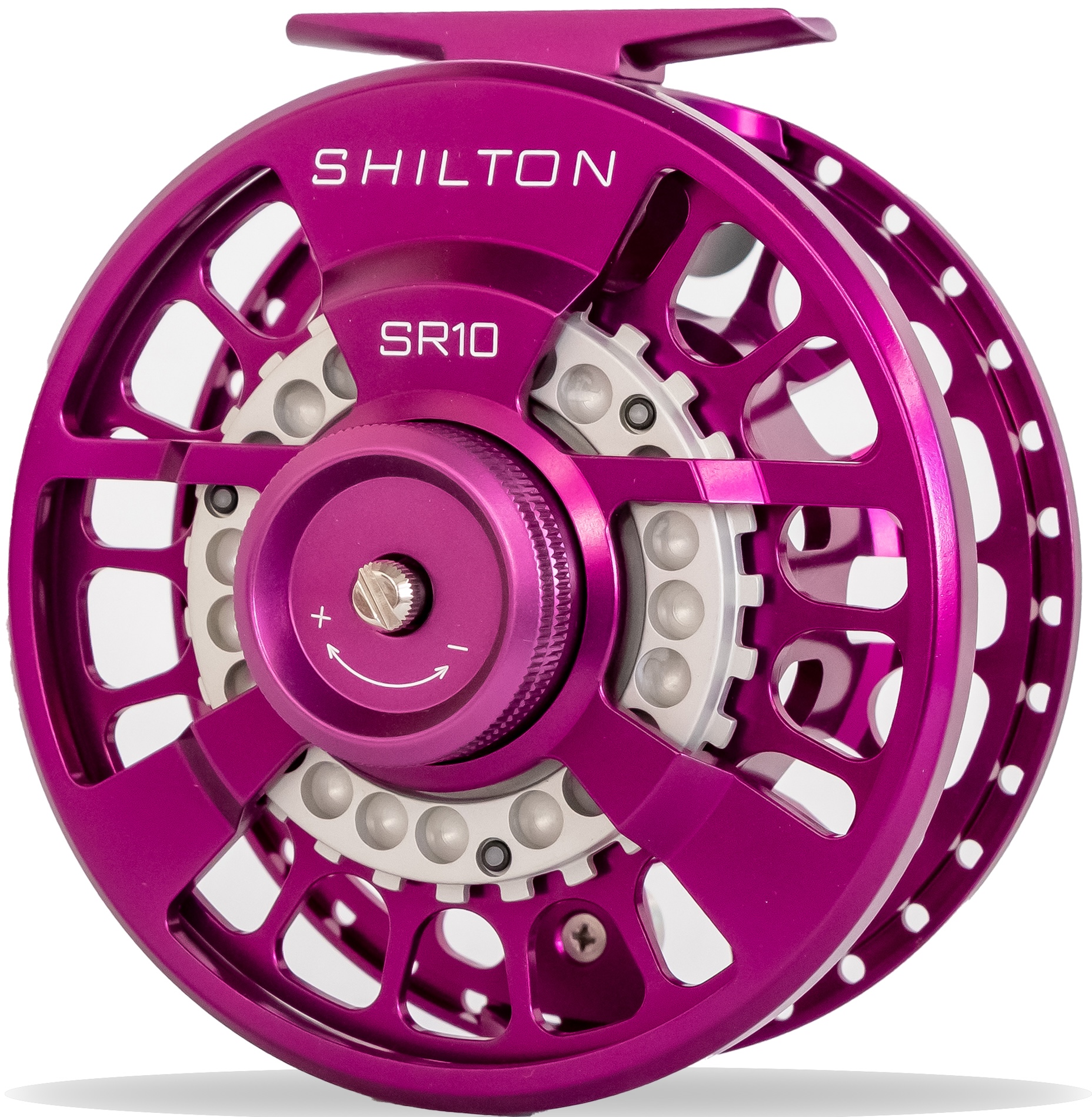 Shilton SR Series Custom Reel Moulinet de mouche Purple-Purple-Titanium