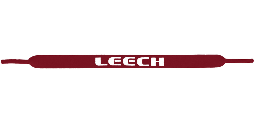 Leech Neoprene Strap bandeau de lunettes red