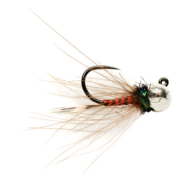Nymphes Fulling Mill - Rozas Red Devil Jig Barbless