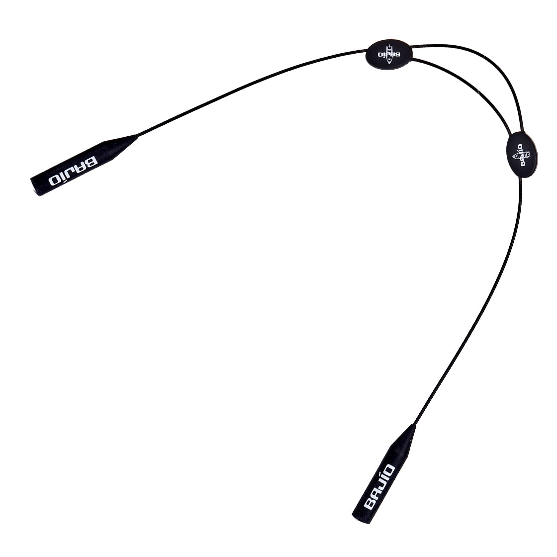 Bajio Keeper Zip Adjustable Eyewear Retainer bandeau de lunettes black gloss