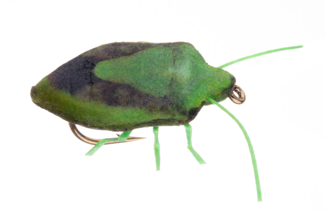 Vania Realistic Stink Bug mouche sèche green