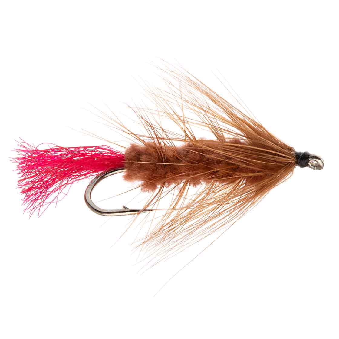 Kami Flies Streamer - Wolly Worm marron
