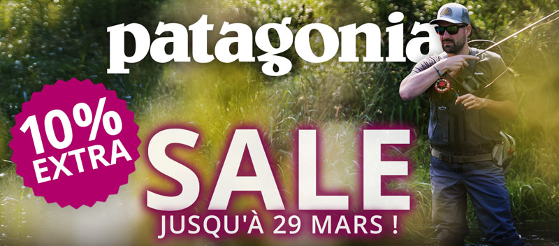 Patagonia SALE: 10% de reduc extra jusqu'au 29 Mars