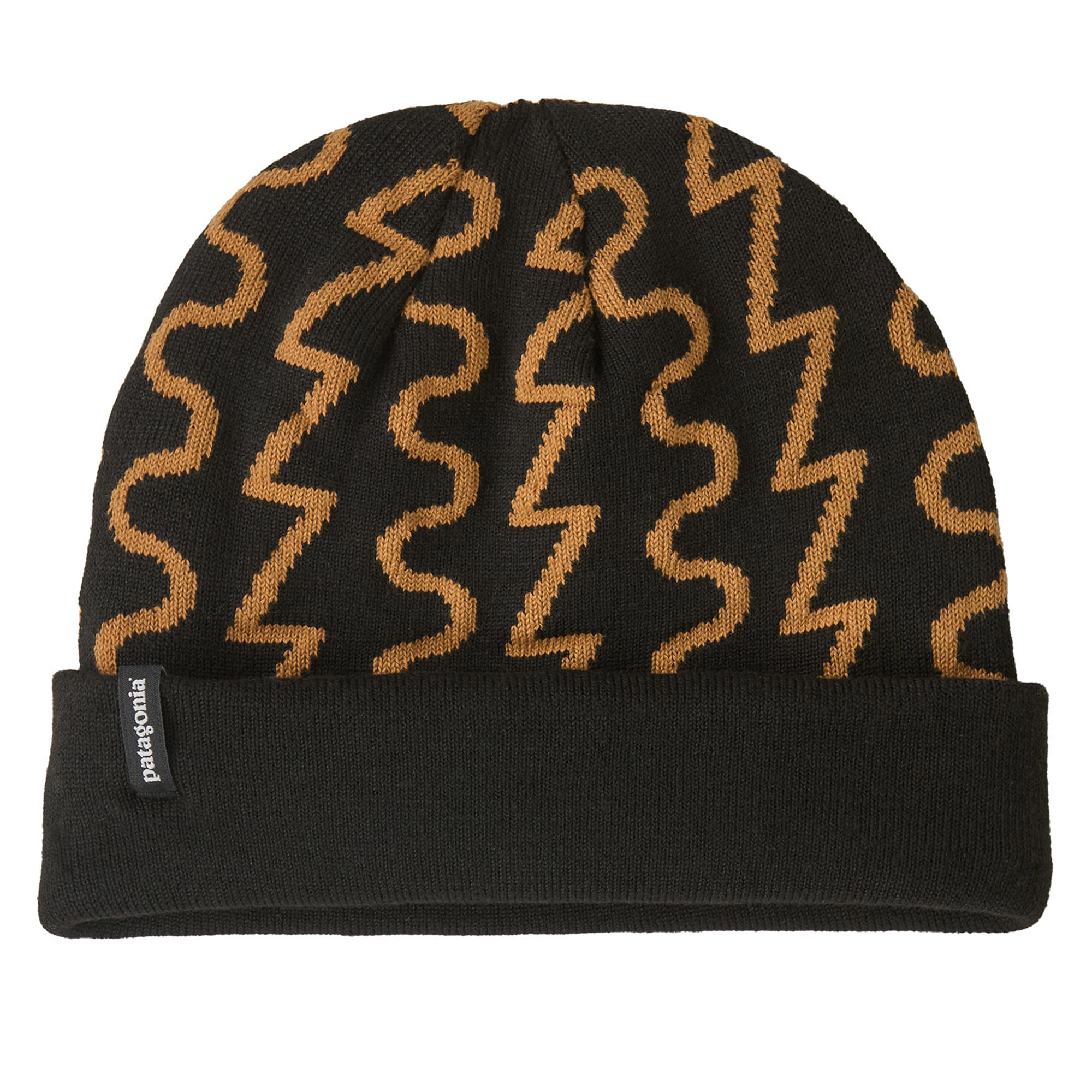 Patagonia PowSlayer Bonnet FTRB - Fresh Tracks Black