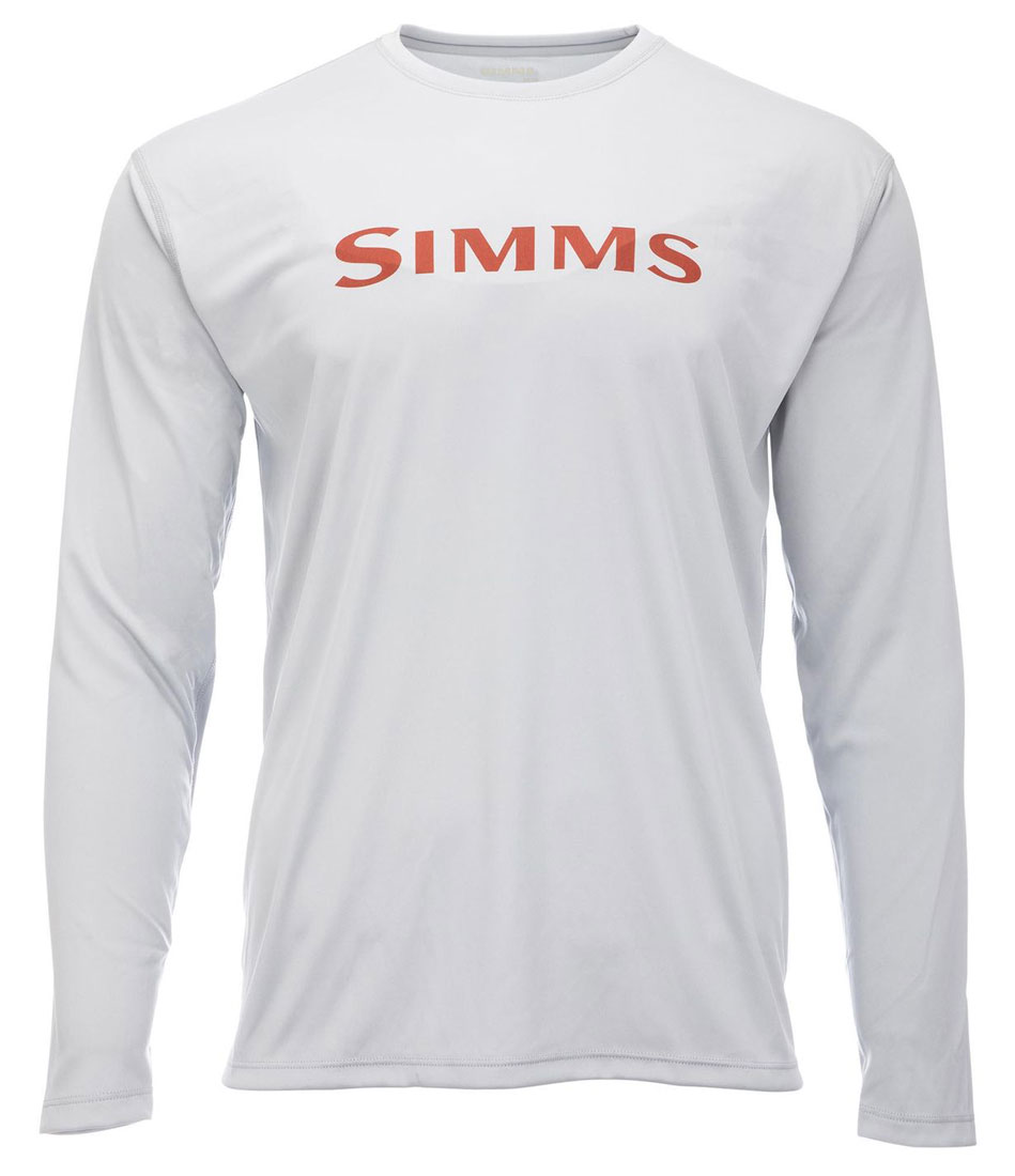 Simms Tech Tee chemise à manches longues sterling