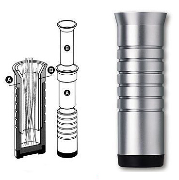 C&F Design CFT-80 2-in-1 Hair Stacker poire à hérisser / poussoir de poils