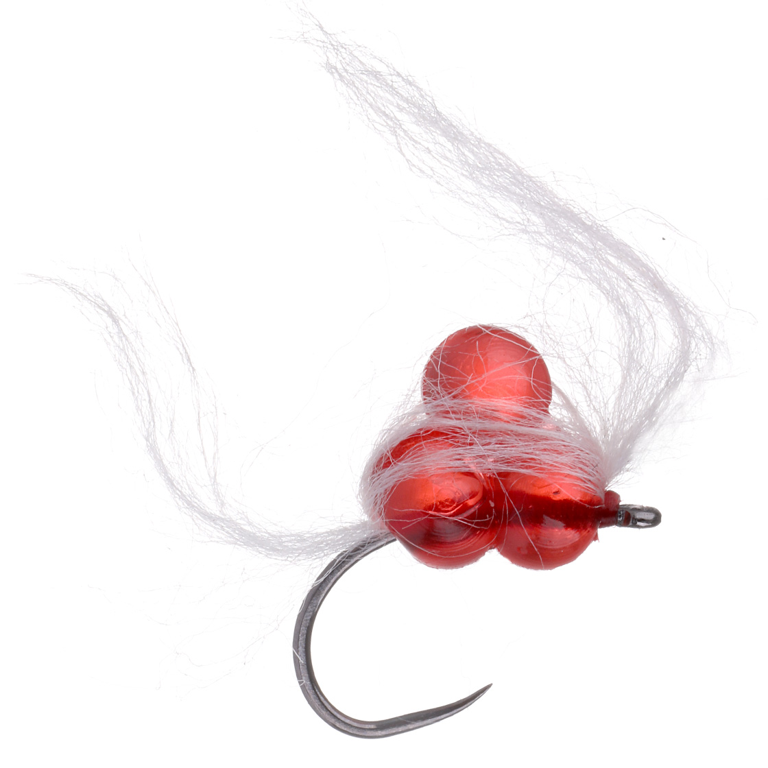 Grappe d'œufs de lait mous MFC Otter's Ruby Barbless #8