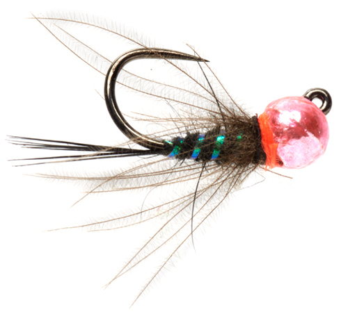 Nymphes en tungstène Fulling Mill - Roza's Strong Pink Nymph