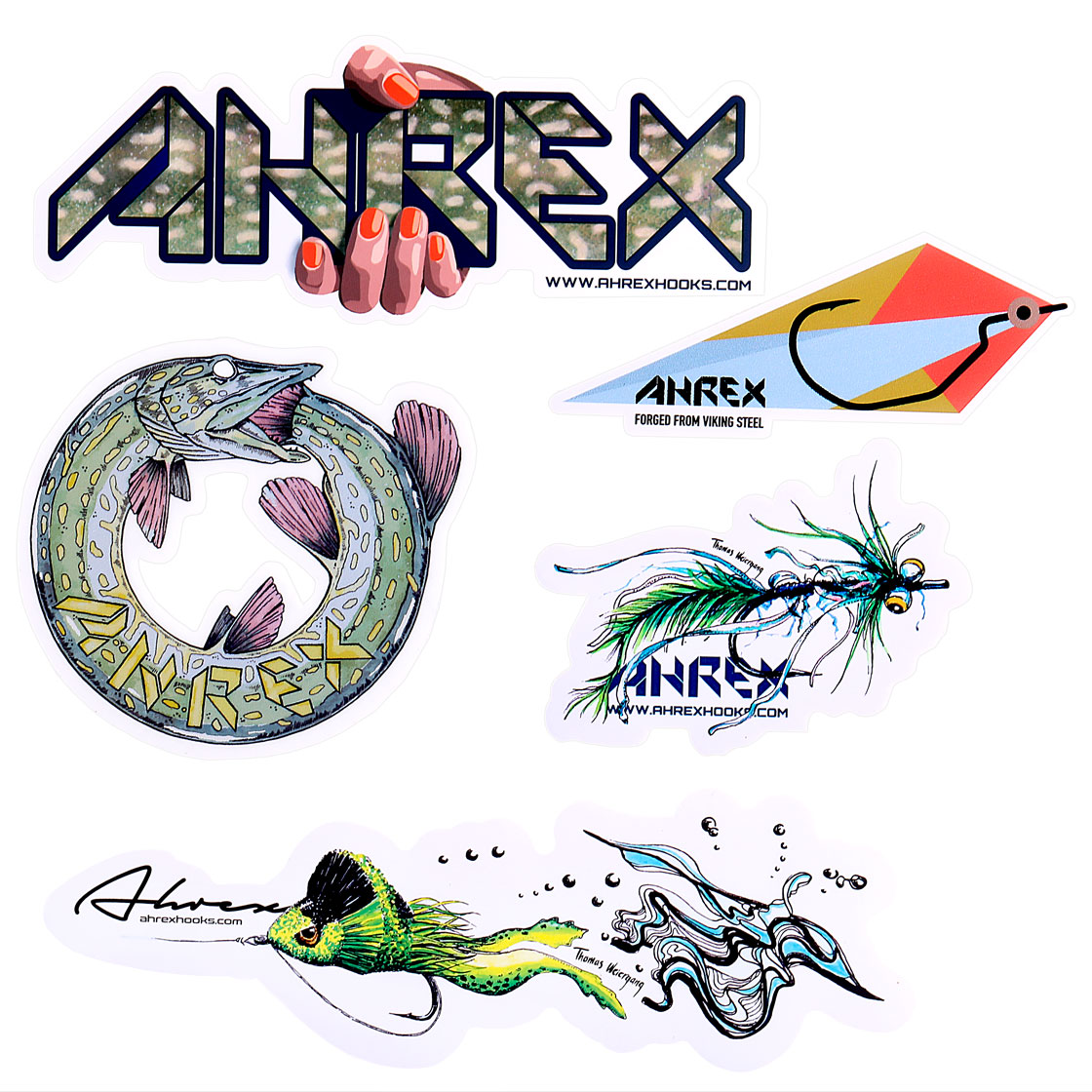 Pack d'autocollants Ahrex Predator