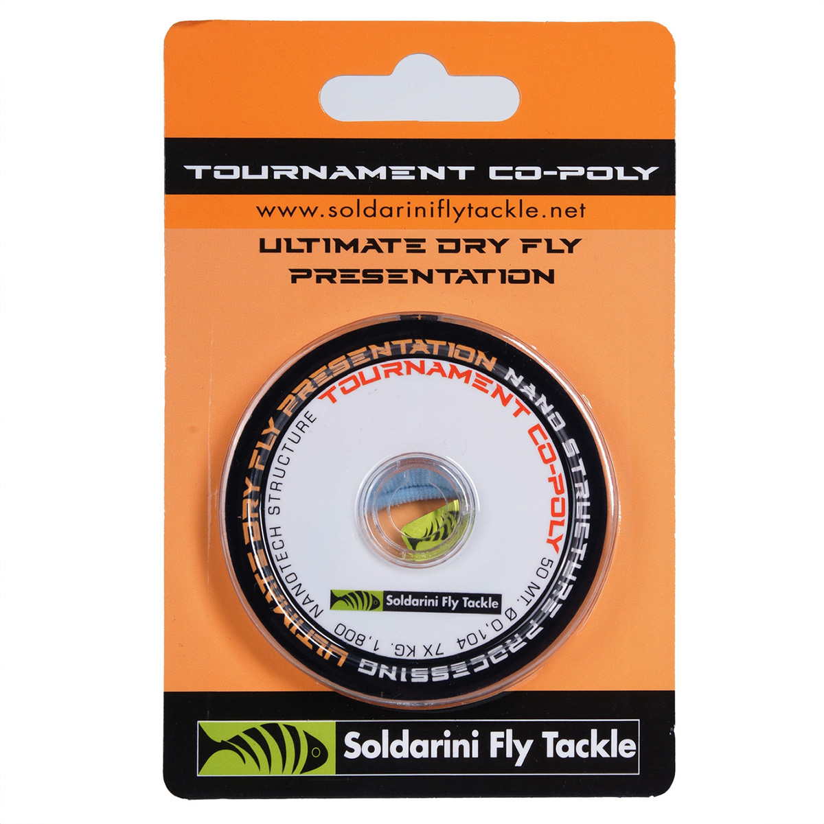 Soldarini Tournament Co-Poly Euronymph Tippet Matériau du bas de ligne