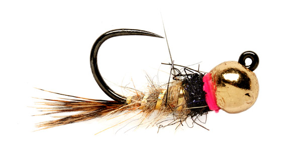 Nymphes Fulling Mill - Rozas Hares Ear Jig Barbless