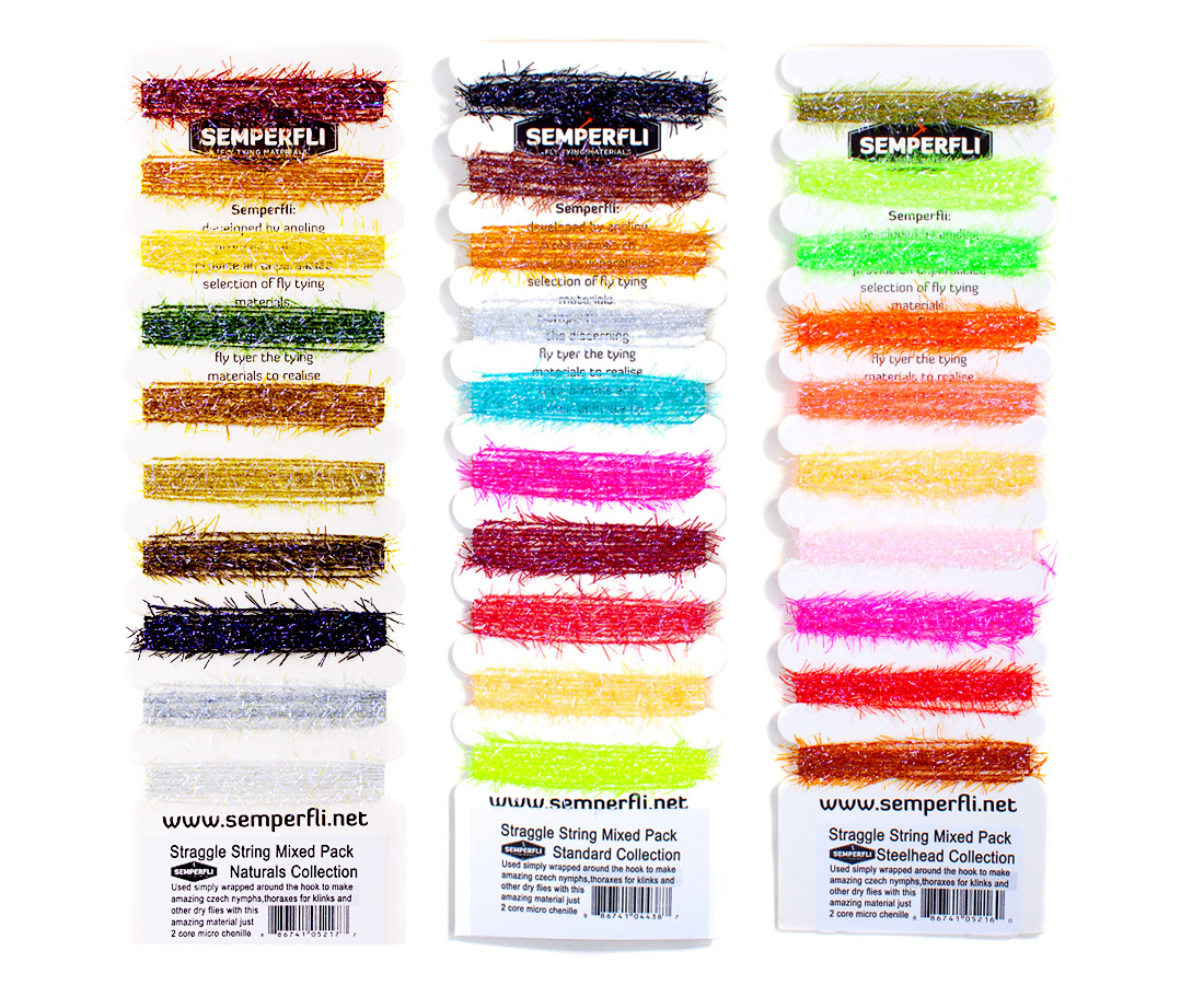 Semperfli Straggle String Mixed Pack