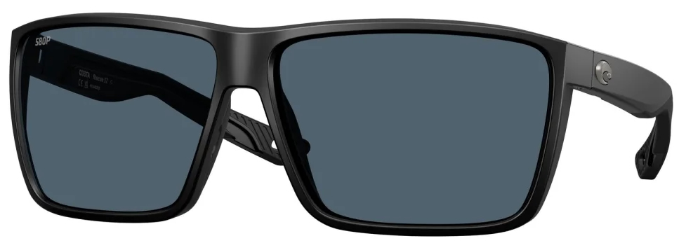 Costa lunettes polarisantes Rincon II Matte Black (Gray 580P)