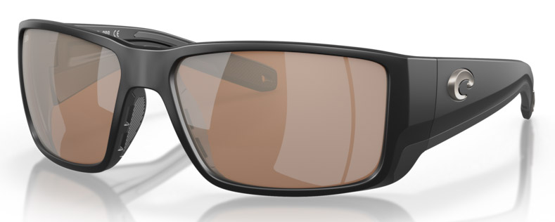 Costa lunettes polarisantes Blackfin Pro - Matte Black (Copper Silver Mirror 580G)