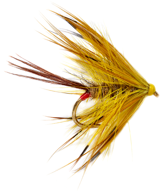 Mouche humide Fulling Mill - Jackie's Yellow Mayfly Mouche de mai