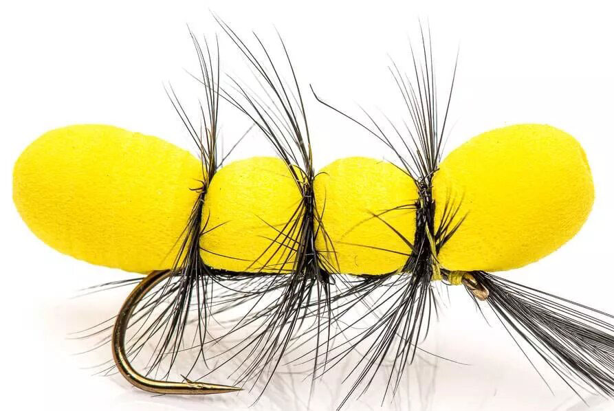 Superflies Pupu Tupuna Yellow Big Fish Mouche sèche #6