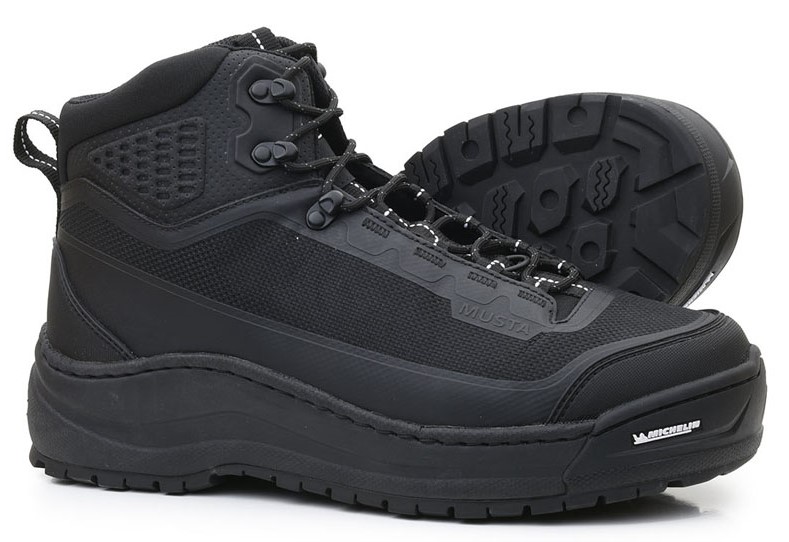 Vision MUSTA HIKER chaussures de wading avec semelle en caoutchouc Michelin