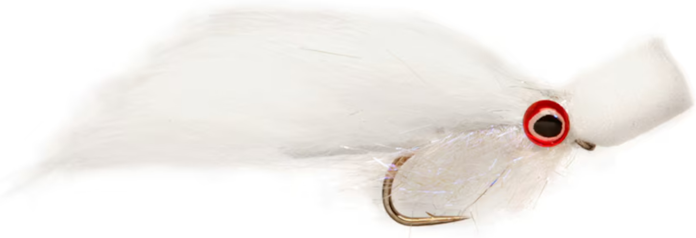 Fulling Mill Rob's Suspender Fry white streamer