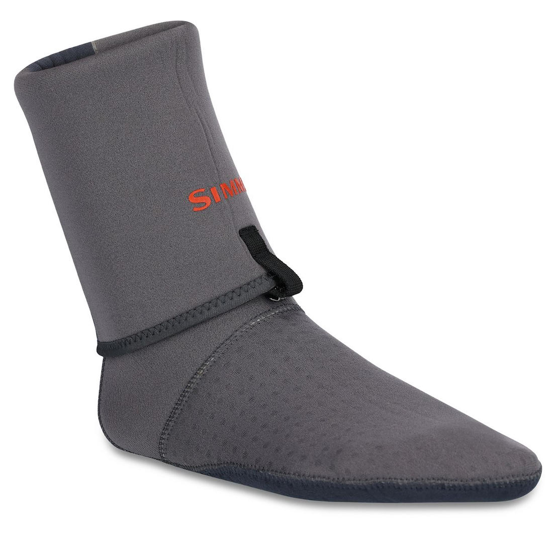 Simms Guide Guard Socks Chaussettes avec Gravel Guards anvil
