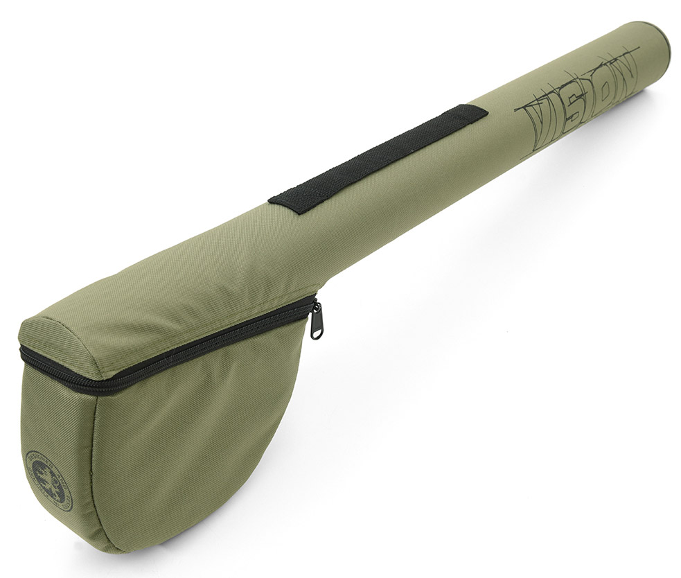 Vision Rod & Reel Tube Tube de canne avec encoche olive