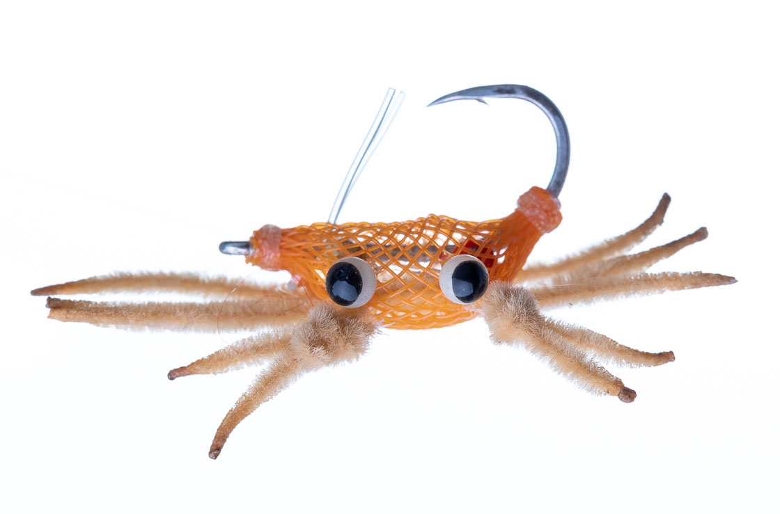 Fishient H2O Mouche d'eau salée - Flexo Crab orange