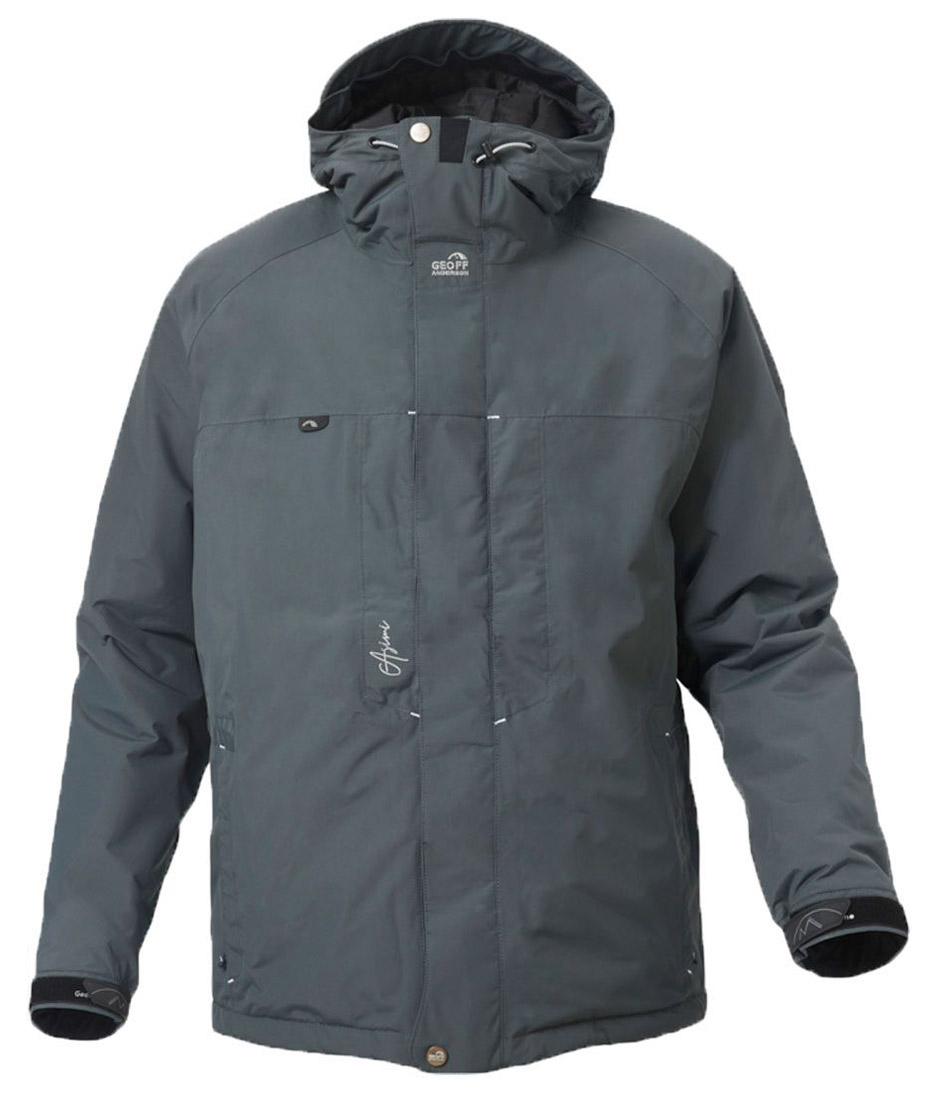 Geoff Anderson Barbarus Asimi blouson doublé gris foncé