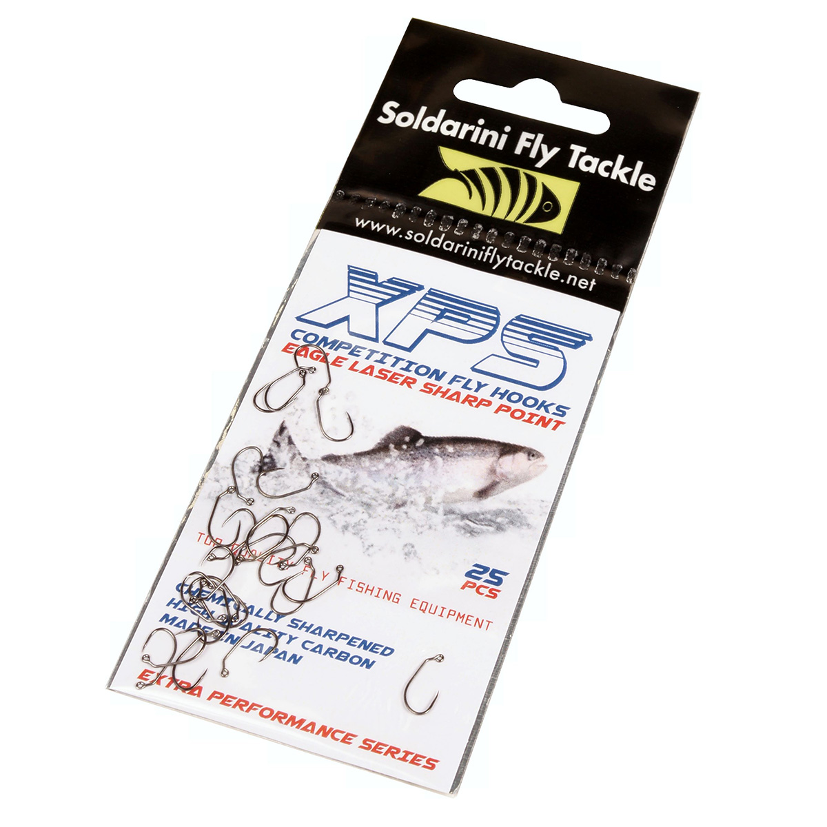 Soldarini XPS Competiton Fly Hooks C128 Jig Wide Crochet à mouche