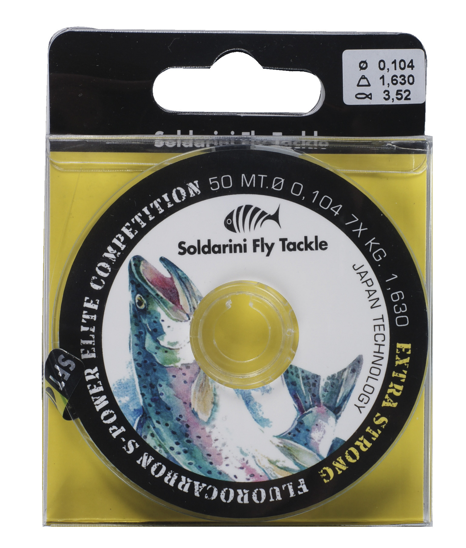 Soldarini Fly Tackle Fluorocarbone S-Power Elite Competition Matériau pour bas de ligne