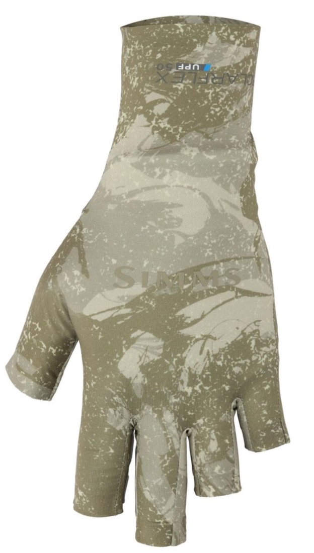 Simms Solarflex SunGlove UPF50 Gants de protection UV Back Eddy Stone