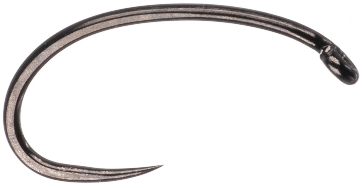 Umpqua X-Series Curved Nymph Shrimp and Scud Hook XC310 BL-BN Hameçon 25pc Barbless