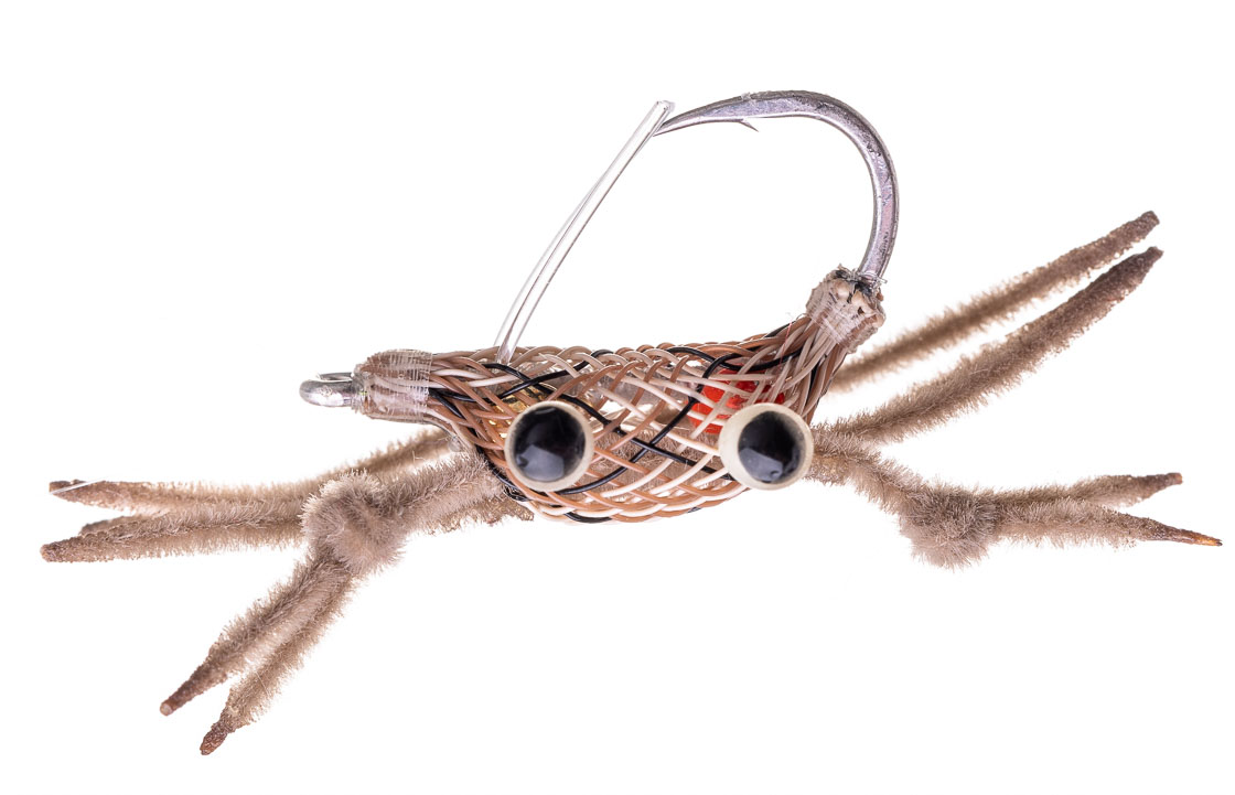 Fishient H2O Mouche d'eau salée - Flexo Crab mottled brown