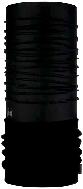 Buff® Polar Neckwarmer Solid Black Foulard tubulaire