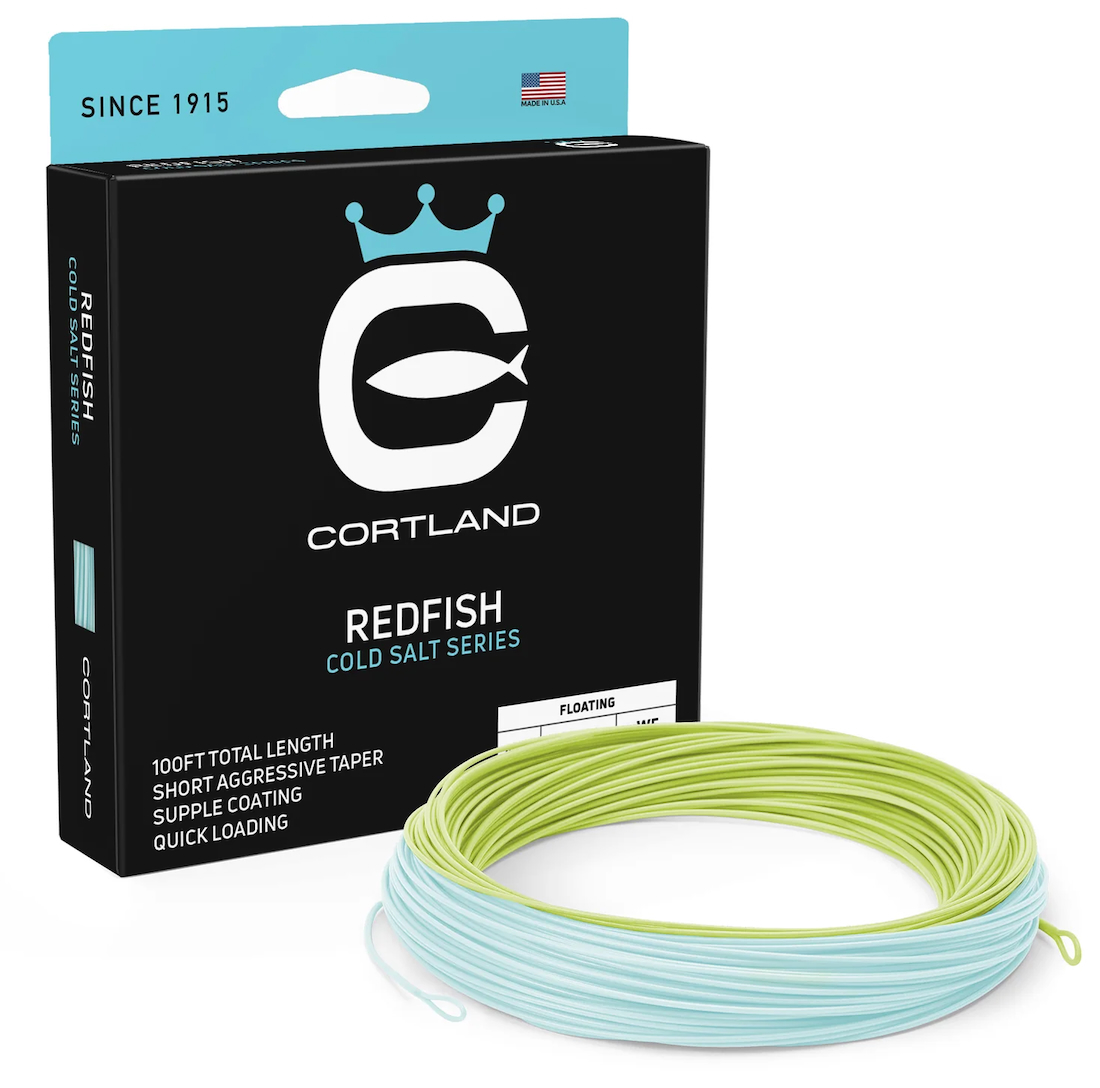 Cortland Redfish Cold Water Floating ligne à mouche