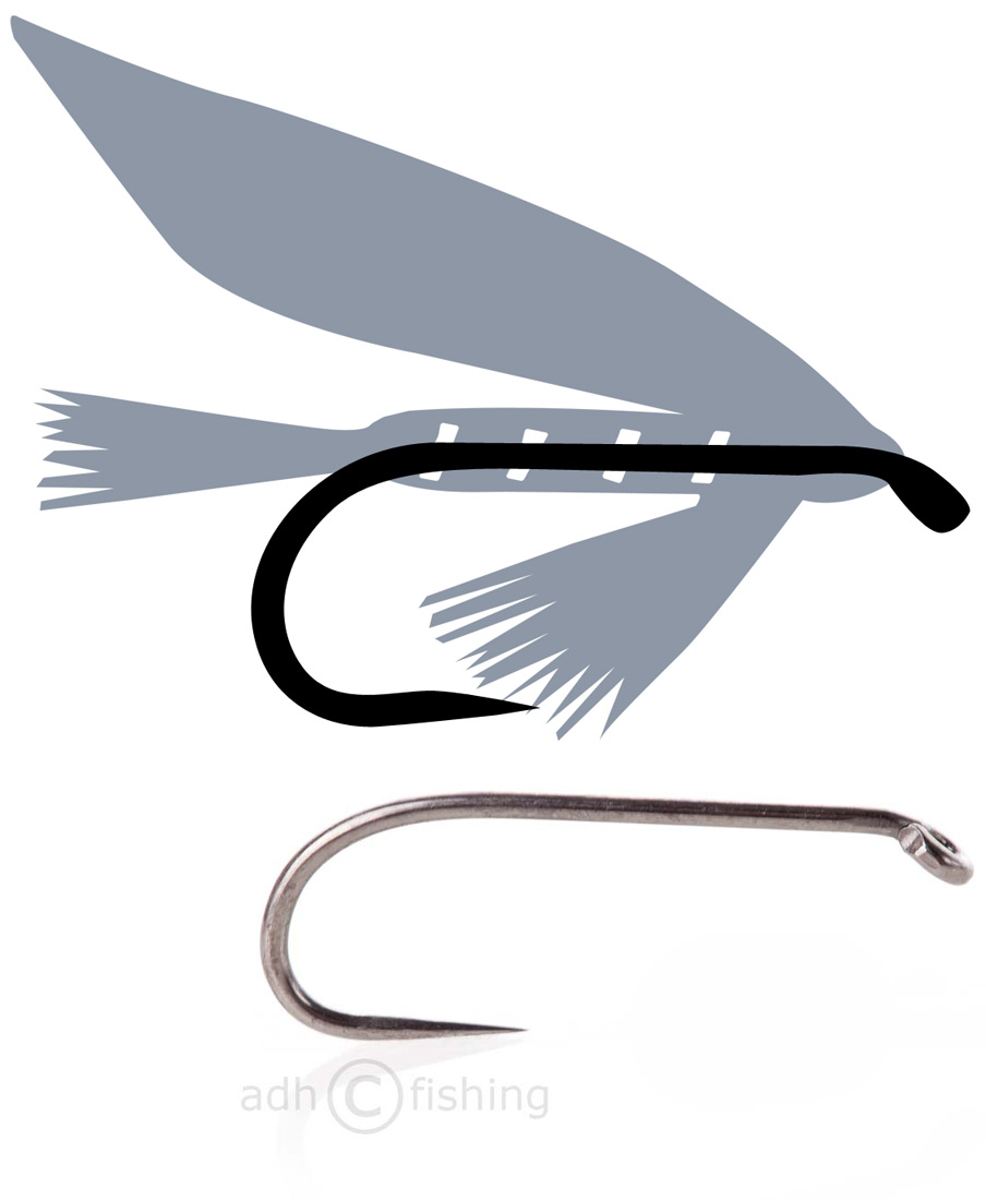 Tunca Expert Hameçon à mouche TE50 Wet Fly sans ardillon