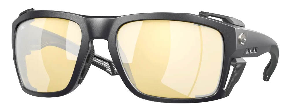 Costa Lunettes polarisantes King Tide 8 #L Black (Sunrise Silver Mirror 580G)