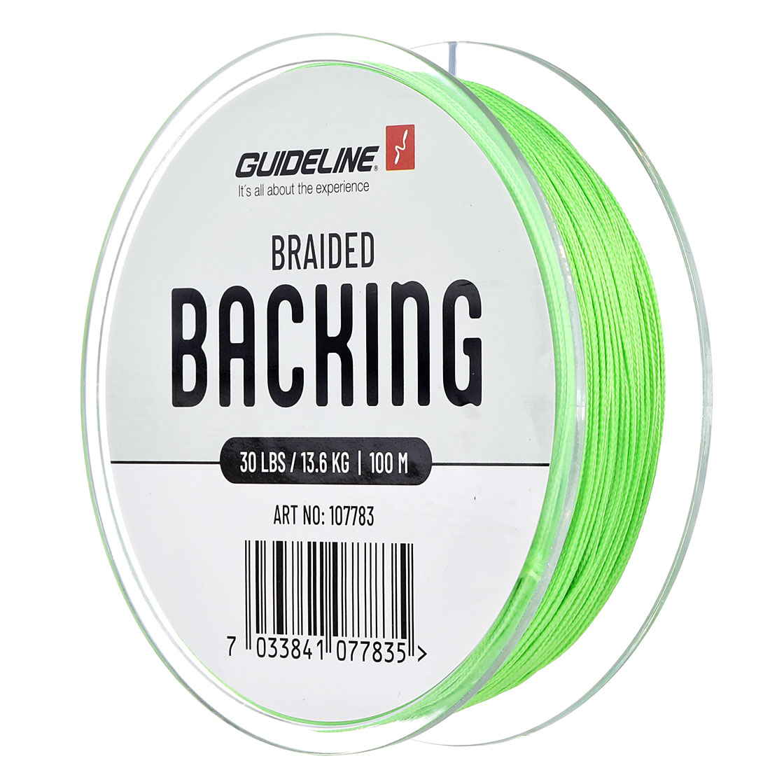 Guideline Braided Backing 30 lbs vert lime