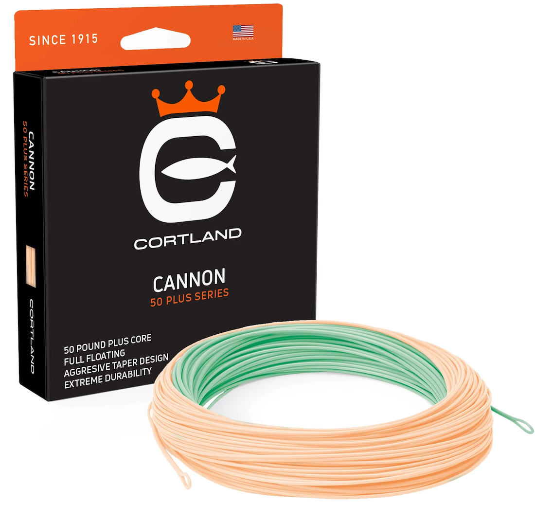 Cortland 50+ Cannon Big Game Tropic Series ligne à mouche flottante