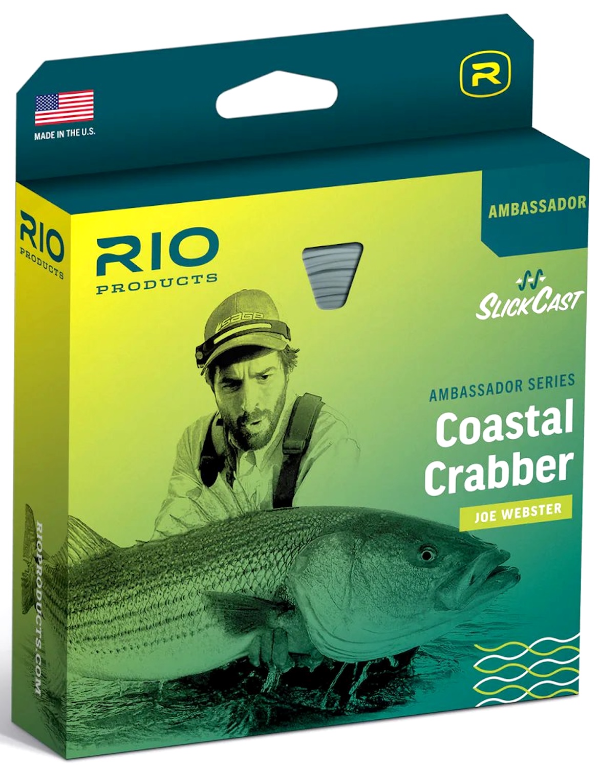 Rio Ambassador Series Joe Webster- Coastal Crabber Interm./Sink5/Sink7 ligne à mouche