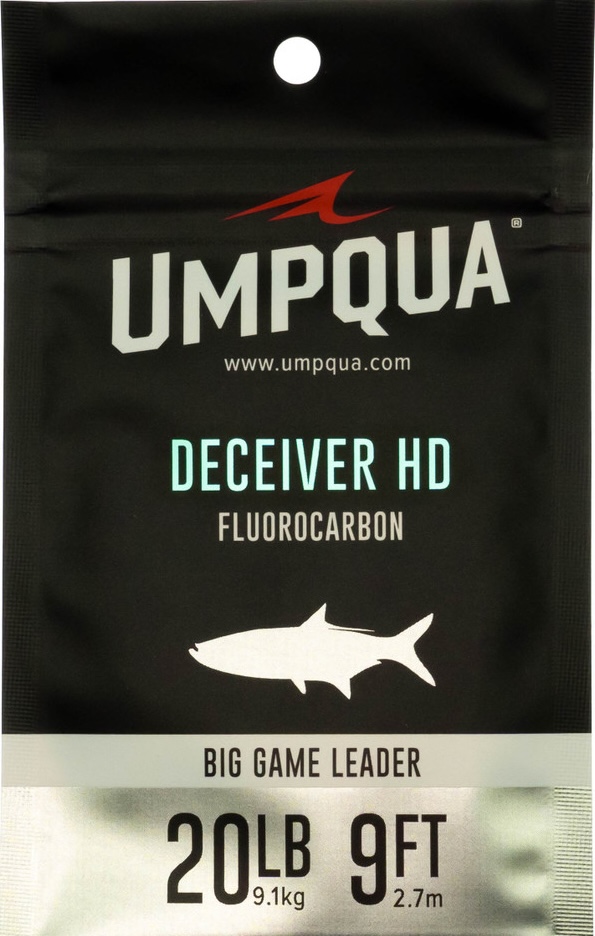 Umpqua Deceiver HD Big Game Fluorocarbone Leader Bas de ligne 12ft