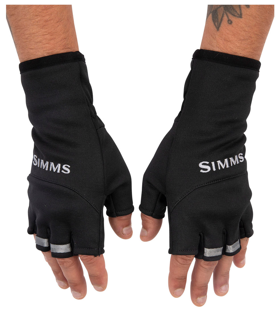 Gants Simms Freestone Half-Finger Glove black